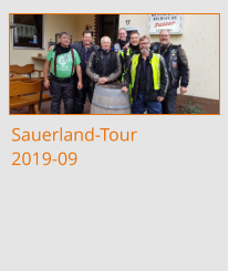 Sauerland-Tour 2019-09