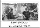 Sardinien/Korsika Michael & Ralf 2022-06